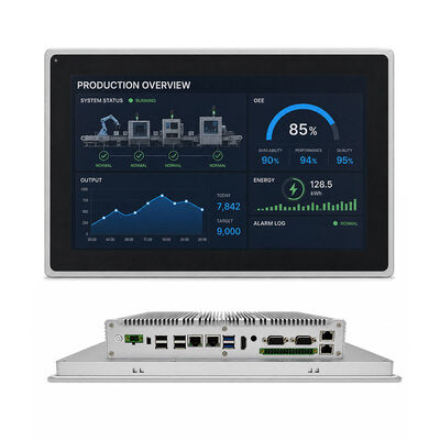 Guter Preis Eingebettete Touch-Panel-PC mit 1000 Nits Helligkeit, Front IP65-Bewertung und Multi-Touch-Schnittstelle für industrielle Anwendungen online