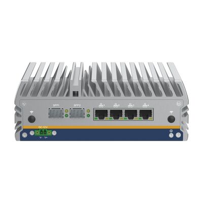 Guter Preis Industrieller Mini-PC mit 2 X SFP+-Ports und Intel Core I5 1235U für raue Umgebungen (-20 °C bis +60 °C) online