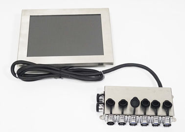 Der 15 Zoll-Edelstahl-Platte PC ein Ausbruch-Kasten schließen volles wasserdichtes IP65 an