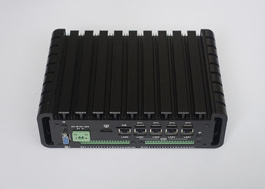 I7-6500U Videoanalyse industrielle Mini-PC GPIO vier POE Arbeit mit Webcam