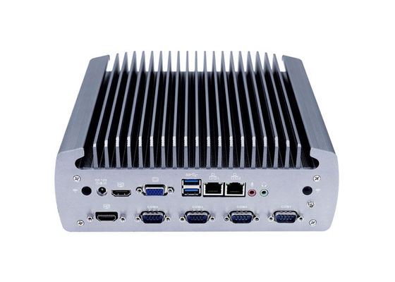 Guter Preis 20W Doppel- HDMI VGA Fanless Tischplatten-Mini Pc Intel Core i7 8700T online