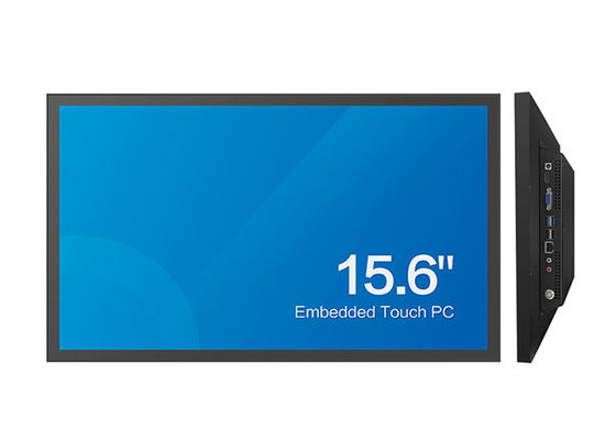Guter Preis 4GB RAM 128GB industrieller PC 15.6in J1900 Fingerspitzentablett SSD DC24V online