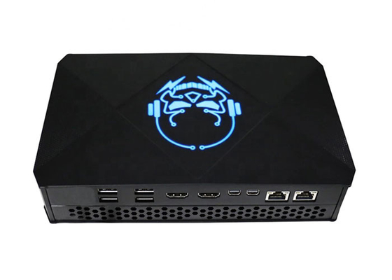 Guter Preis Grafiken AXT Mini Computer-PC-WIFI-Spiel I7 8709G Radeon RX Vega M Handhabung am Boden 19VDC online