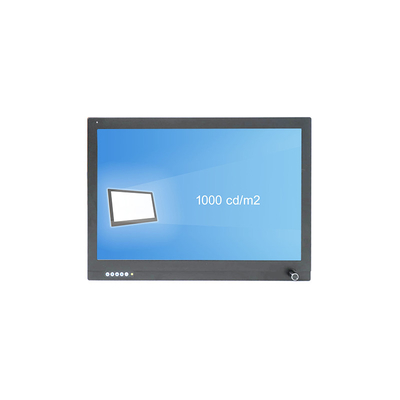 Guter Preis Lichtsensor-Dimmer-hohe Helligkeit LCD-Monitor IP65 mit 2mm ausgeglichenem Glas online