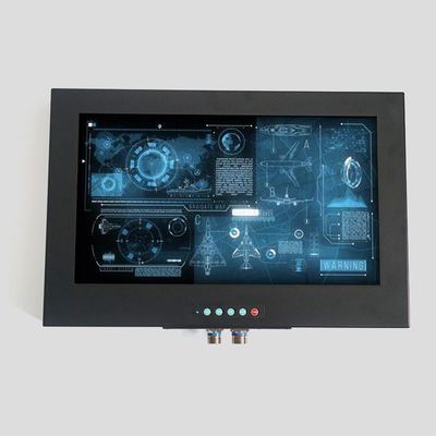 Guter Preis Militär-LCD Anzeige IP67 SS304 imprägniern industriellen LCD Platten-Monitor 21.5INCH online