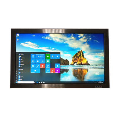 IP65 wasserdichter Edelstahl alle in einem Zoll Intel Celeron J1900 4 X USB des PC-21,5